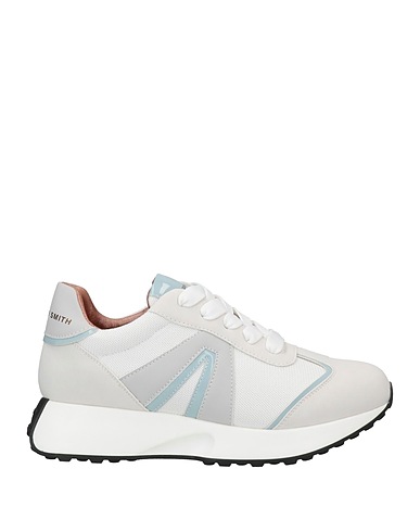 ALEXANDER SMITH Sneakers White Textile fibres, Rubber