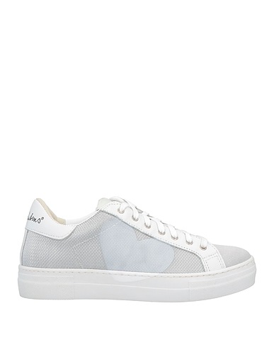 NIRA RUBENS Sneakers White Textile fibres, Soft Leather
