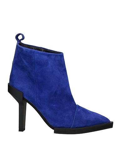 PALOMA BARCELÓ Stiefelette Königsblau Leder