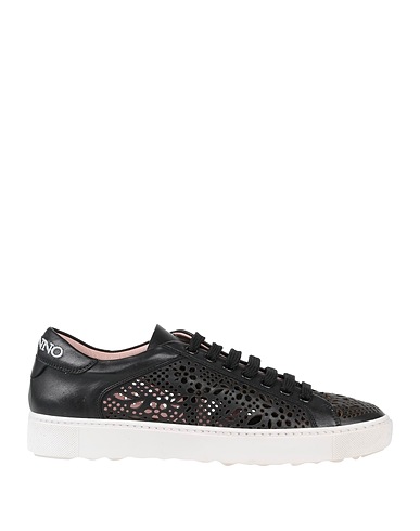 ERMANNO DI ERMANNO SCERVINO Sneakers Black Soft Leather