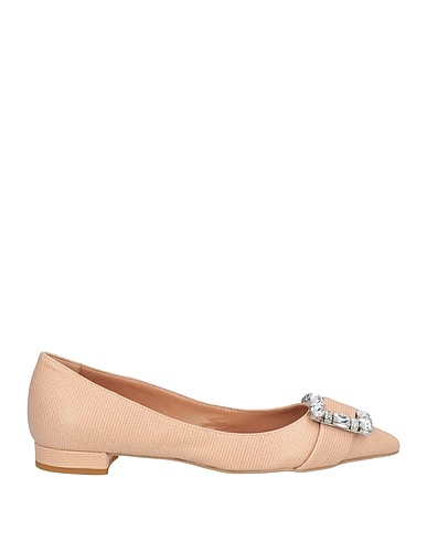TWINSET Ballet flats Blush Soft Leather