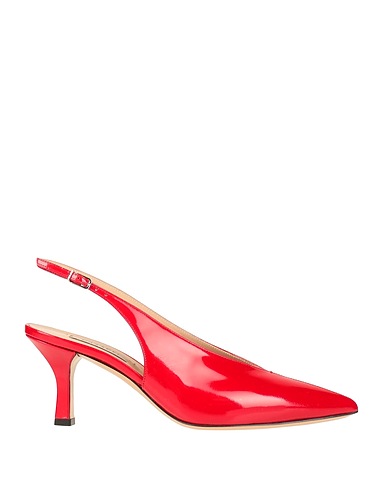 CASADEI Pump Red Soft Leather