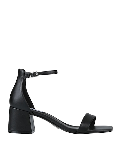 STEVE MADDEN Πέδιλο Μαύρο Δέρμα