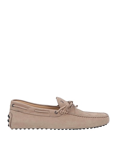 TOD'S Loafers Khaki Leather