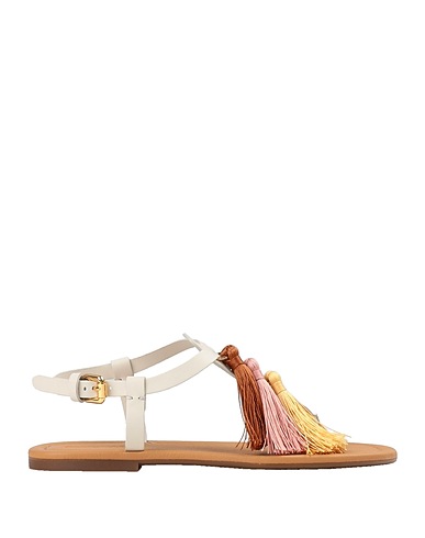 SEE BY CHLOÉ Flip flops Ivory 100% Calfskin