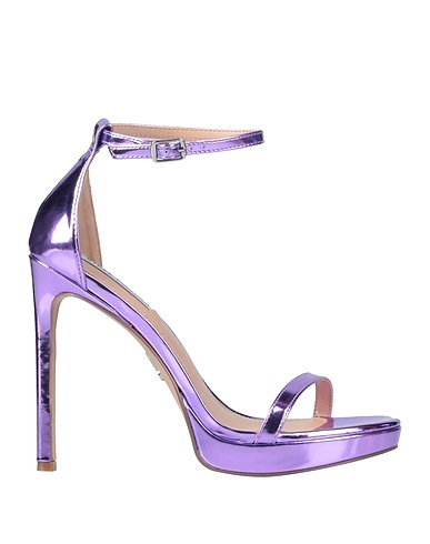 STEVE MADDEN Sandals Purple Synthetic fibers