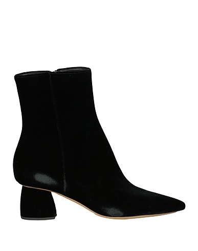 EMPORIO ARMANI Ankle boot Black 65% Viscose, 35% Cupro