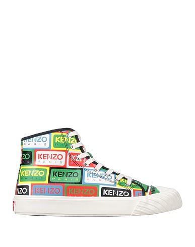 KENZO Sneakers Green Textile fibres