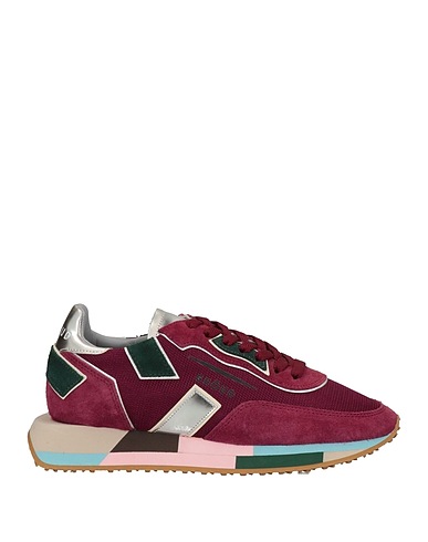 GHŌUD Venice Sneakers Plum Soft Leather, Textile fibres