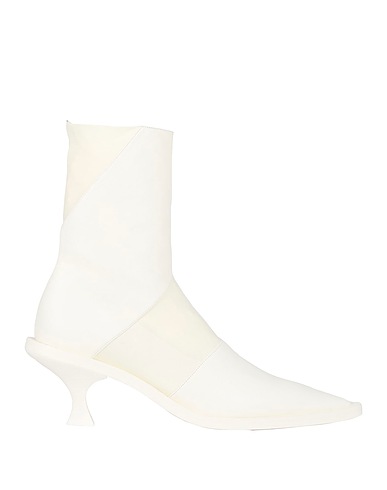 JIL SANDER Ankle boot Off white Soft Leather