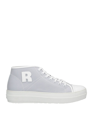 RUCOLINE Sneakers Light grey Soft Leather, Textile fibers