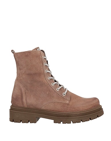 DIVINE FOLLIE Ankle boot Taupe Soft Leather