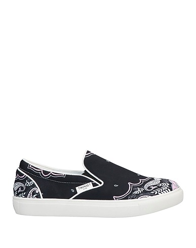 TWINSET Sneakers Black Textile fibres