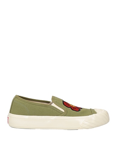 KENZO Sneakers Military green Textile fibers
