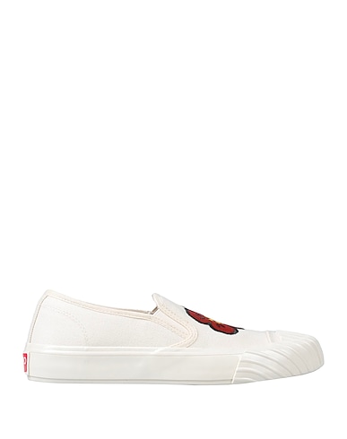 KENZO Sneakers Ivory Textile fibers