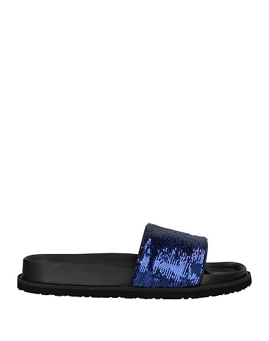 ATOS LOMBARDINI Sandals Navy Synthetic fibers