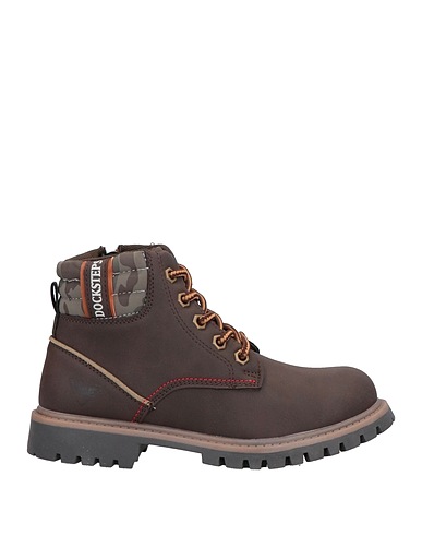 DOCKSTEPS Ankle boot Chocolate brown Textile fibres