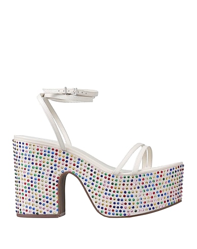 SCHUTZ Sandals Off white Soft Leather