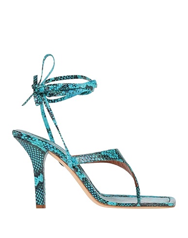 PARIS TEXAS Flip flops Turquoise Leather