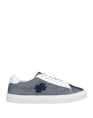 BEPOSITIVE Sneakers Navy Soft Leather, Textile fibers