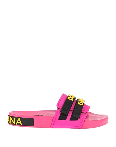 DOLCE&GABBANA Sandals Fuchsia Rubber