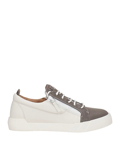 GIUSEPPE ZANOTTI Sneakers Grey Soft Leather