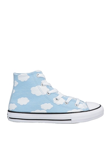 CONVERSE Canvas trainers  CTAS HI Sky blue Textile fibres