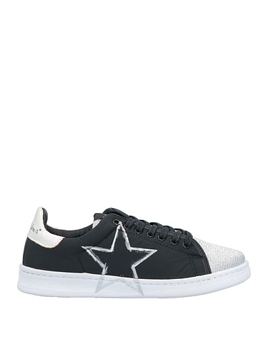 NIRA RUBENS Sneakers Black Textile fibres, Soft Leather