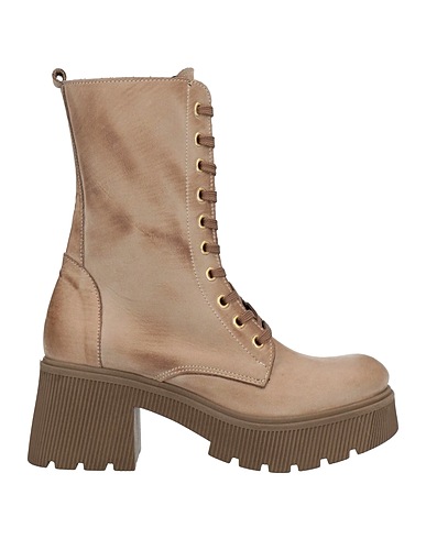 DIVINE FOLLIE Ankle boot Taupe Soft Leather