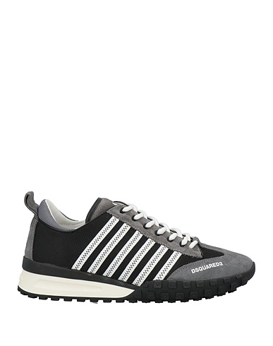 DSQUARED2 Sneakers Lead Textile fibres, Soft Leather