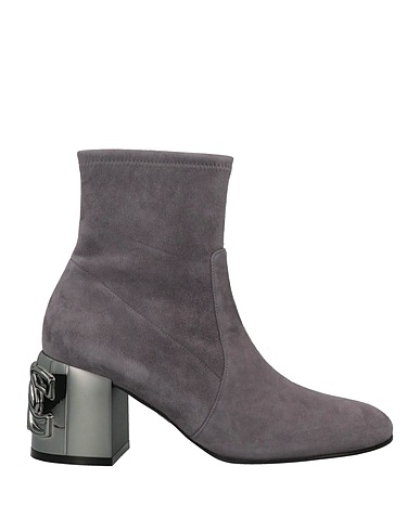 CASADEI ショートブーツ グレー 革