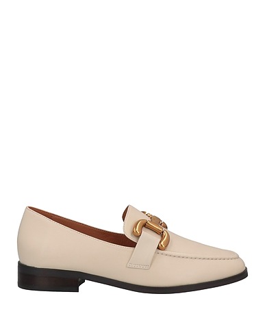 BIBI LOU Loafers Ivory Soft Leather