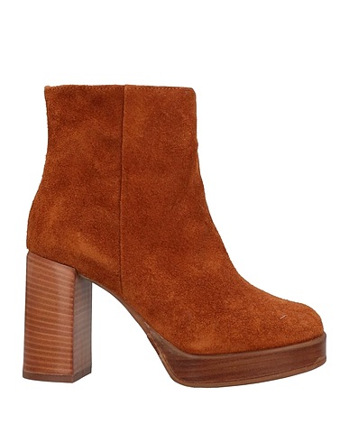 DIVINE FOLLIE Ankle boot Camel Soft Leather