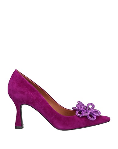 BIBI LOU Pumps Violett Leder