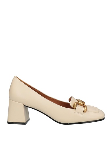 BIBI LOU Loafers Cream Leather