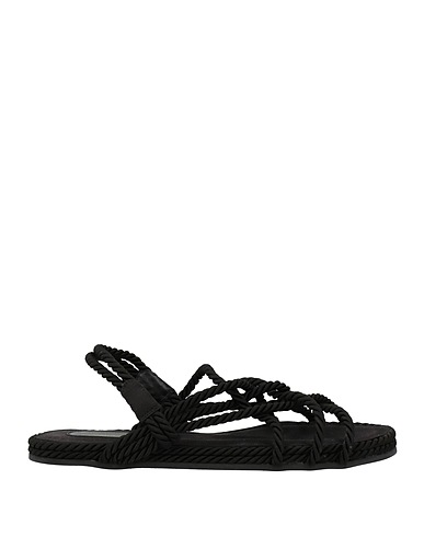 GIANNICO Espadrilles Black Textile fibers