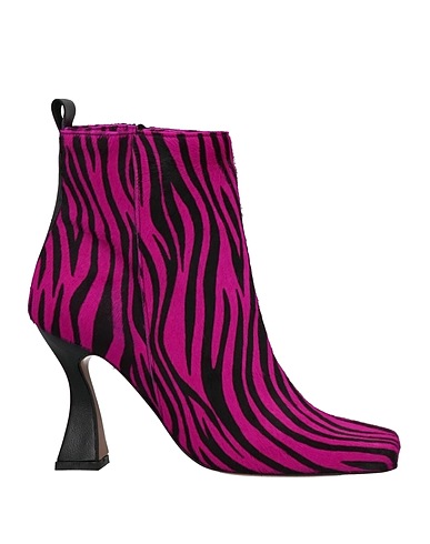 DIVINE FOLLIE Ankle boot Fuchsia Soft Leather