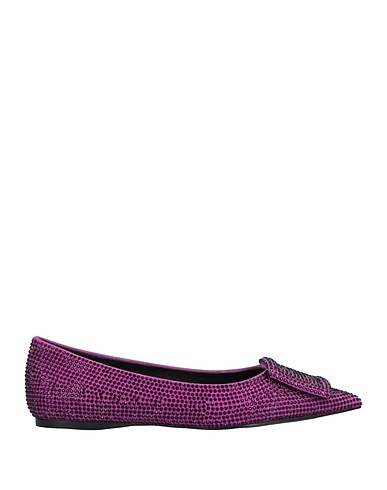 BIBI LOU Ballet flats Mauve Textile fibers