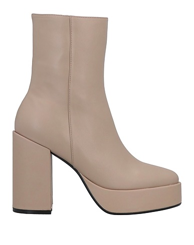 BIBI LOU Ankle boot Khaki Leather