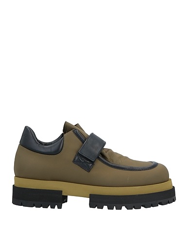 MARIA LUCA Laced shoes Military green Other Fibres