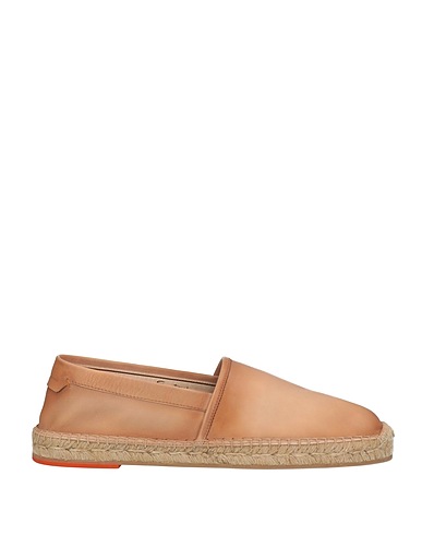 SANTONI Espadrilles Light brown Leather