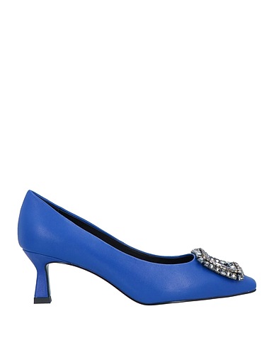 BIBI LOU Pump Bright blue Soft Leather