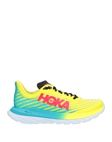 HOKA Sneakers Pastel yellow Textile fibers