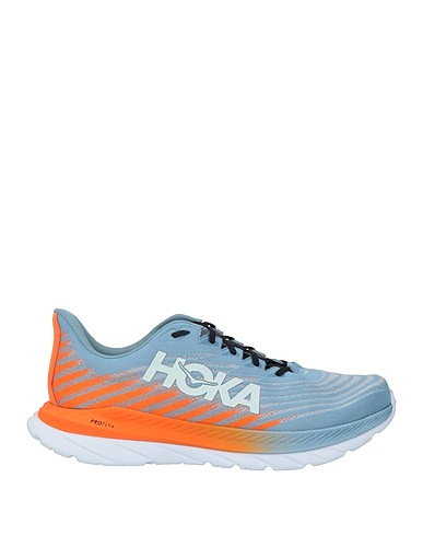 HOKA Sneakers Pastel blue Textile fibers