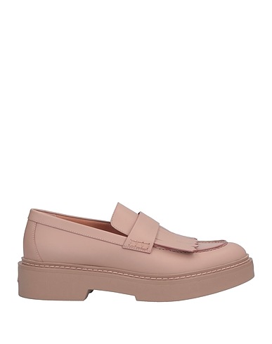 SANTONI | Pastel pink Women‘s Loafers | YOOX