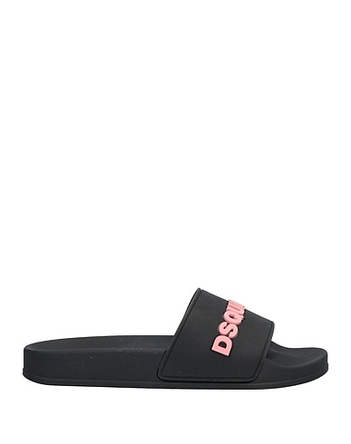 DSQUARED2 Sandals Black Textile fibers