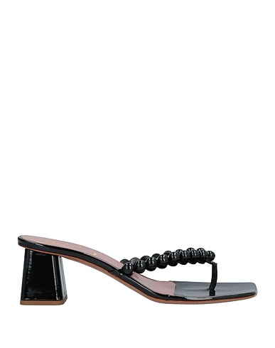 RAYNE Flip flops Black Soft Leather