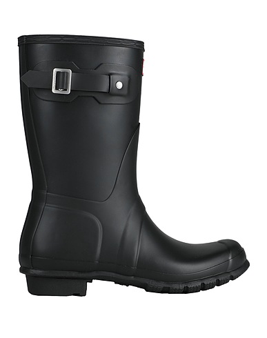 HUNTER Boots Black Rubber