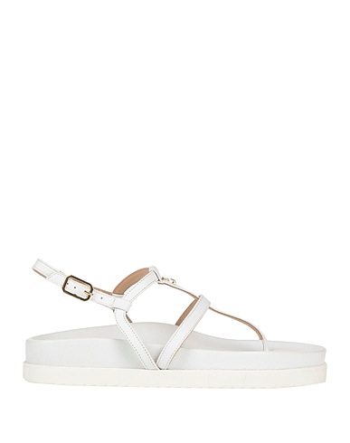 PATRIZIA PEPE Infradito Bianco 100% Pelle