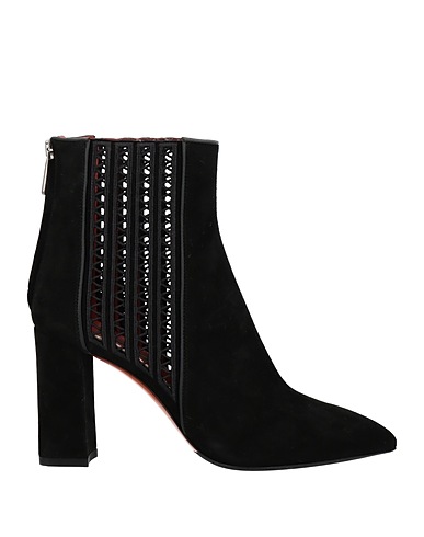 SANTONI Ankle boot Black Leather